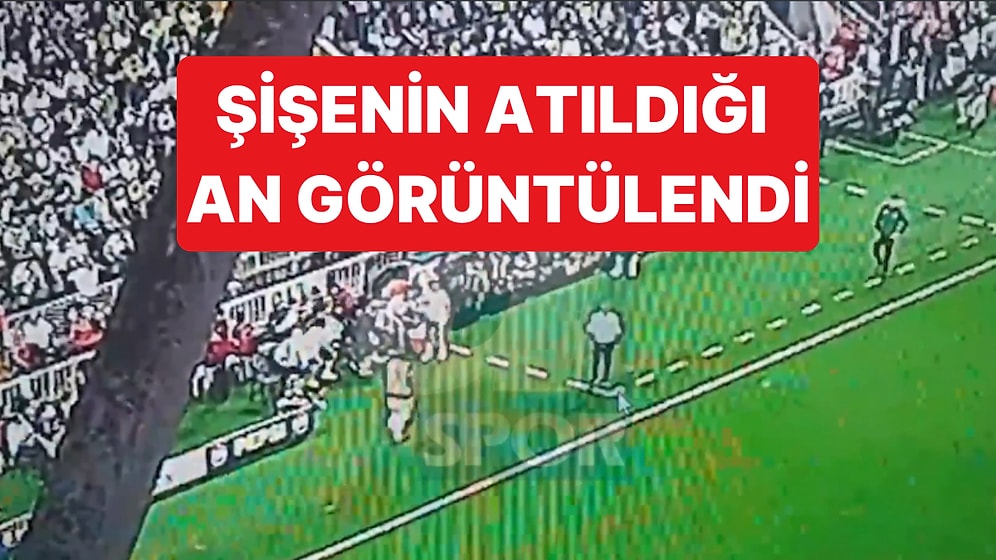İsmail Kartal'ı İstifaya Götüren Şişenin Atılma Anı Görüntülendi