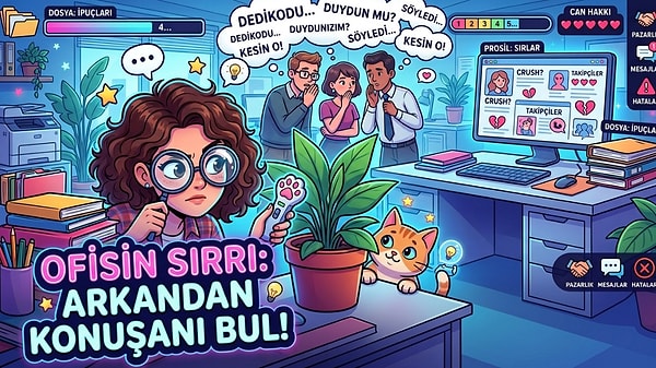 Arkandan Konuşan O İş Arkadaşını 20 Adımda Bulabilir Misin?