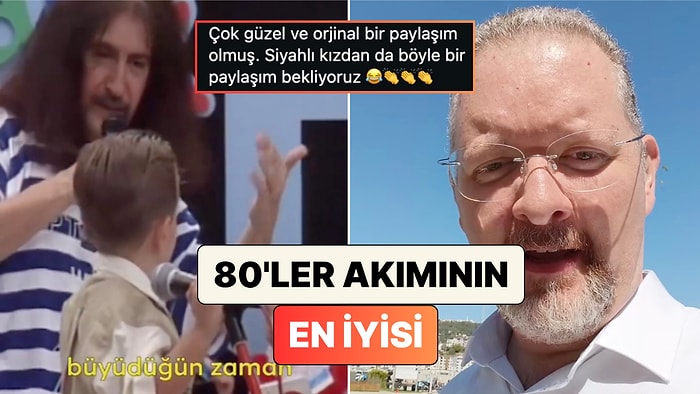 Barış Manço'nun Jöleli Saçlı Minik Uğur'u 80'ler Akımına Noktayı Koydu!
