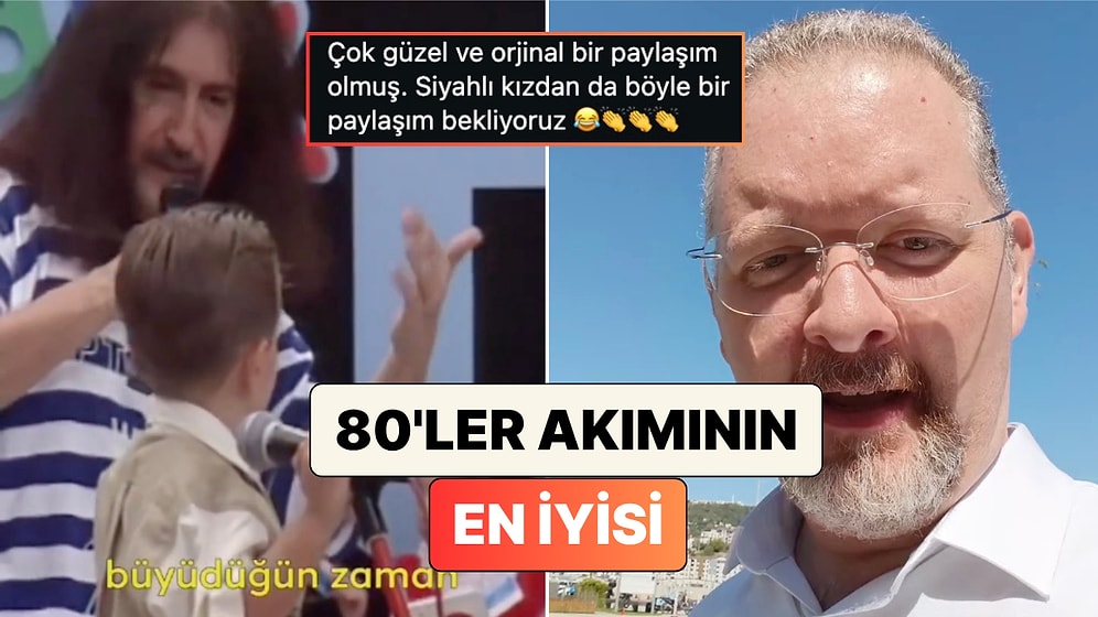 Barış Manço'nun Jöleli Saçlı Minik Uğur'u 80'ler Akımına Noktayı Koydu!