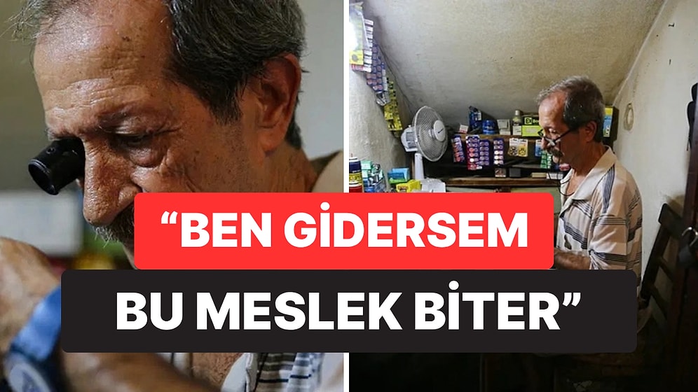3,5 Metrekareye 57 Senesini Sığdırdı: "Ben Gidersem Bu Meslek de Biter"