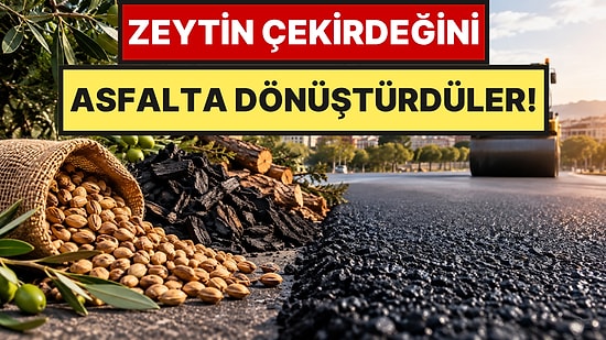 Şehir Yollarında Yeni Dönem: Zeytin Çekirdekleri Artık Yollarda Kullanılacak