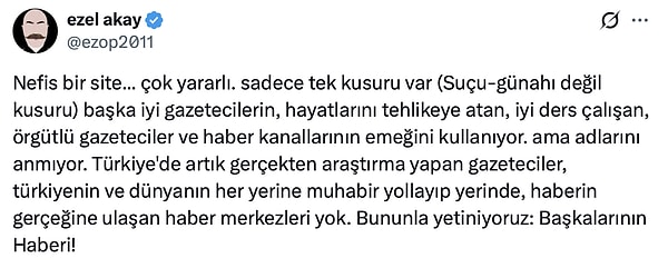 Eleştirenler de vardı...