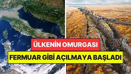 Ülkenin Omurgası Yeraltından Ayrılıyor: Yer Kabuğu Fermuar Gibi Açılmaya Başladı