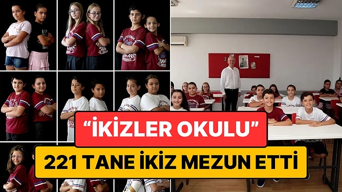 Bugüne Kadar 212 İkiz Mezun Etti: İzmir'deki Okulda İkiz Sayısı Bu Kez 26'ya Çıktı