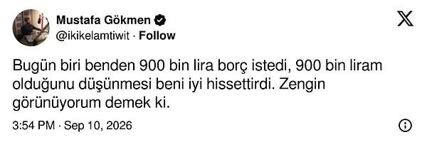 İzlenim önemli.