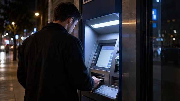 2011 yılında yaşanan bu olayda, barmenlik yapan Dan Saunders hesabında sadece 3 dolar olmasına rağmen gittiği ATM'den 100 dolar çekmeyi denedi ve ekrana düşen hata uyarısına rağmen istediği parayı almayı başardı.