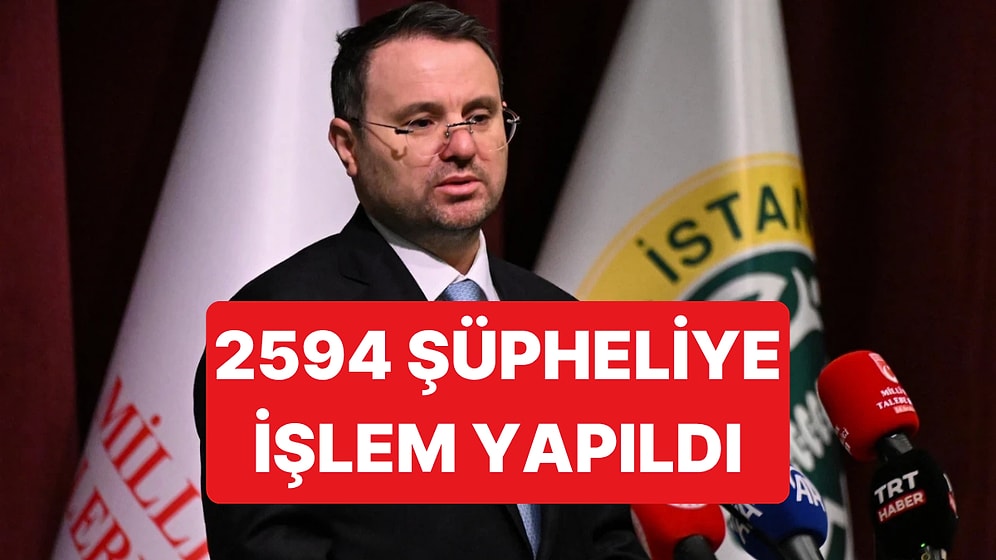 "Sokaklar Güvende" Operasyonlarında 2 Bin 594 Şüpheli Hakkında İşlem Yapıldı