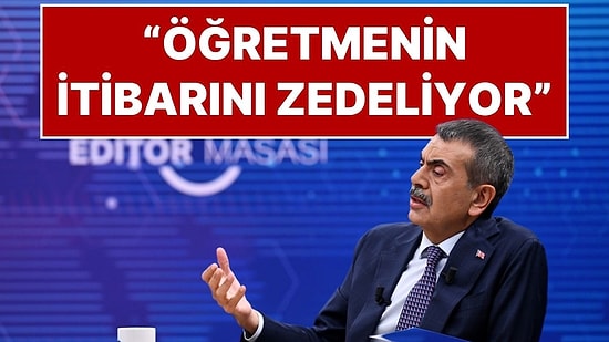 Bakan Yusuf Tekin'den Öğretmenlere Kıyafet ve Cep Telefonu Uyarısı: "Öğretmenin İtibarını Zedeliyor"