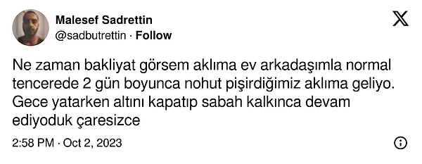 İki gün boyunca nohut pişirme çilesi unutulmadı