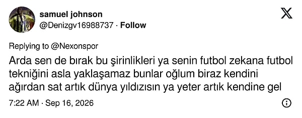Kendini ağırdan satmasını istedi: dünya yıldızısın dedi