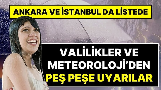 17 Eylül Perşembe Hava Durumu: İstanbul ve Ankara Dahil Birçok Şehirde Hava Durumu Alarmı