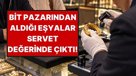 Bit Pazarından Aldığı Bilezik Küçük Bir Servet Çıktı