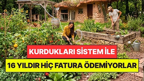 16 Yıldır Tek Bir Fatura Bile Ödemiyorlar: Evlerindeki Sistem Her Şeye Yetiyor
