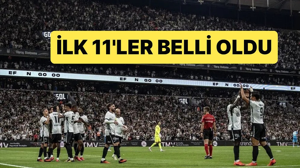 Beşiktaş - Marsilya Öncesi İlk 11'ler Netleşti: Italiano'dan Vlahovic ve Orkun Kararı