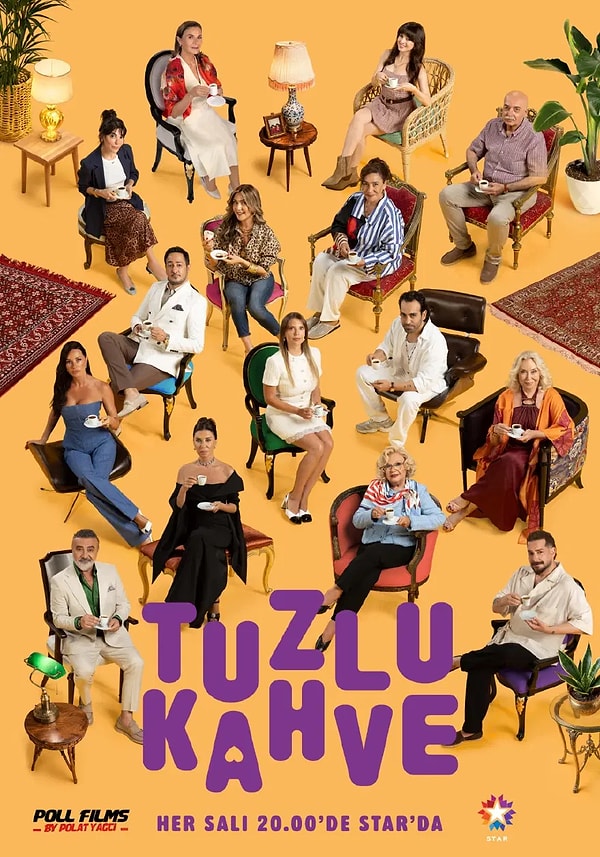 Daha ilk bölümü yayınlanmadan kadrosuyla gözümüzü kamaştıran Tuzlu Kahve, yeni sezonun en iddialı işlerinden biri olarak ekran macerasına başladı.