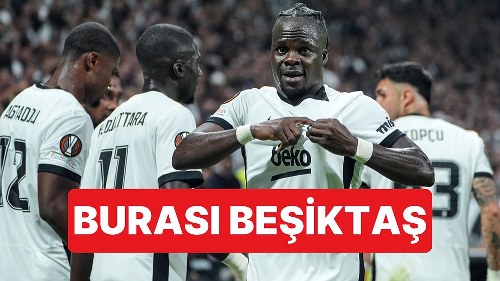 Beşiktaş Avrupa Ligi'ne Harika Bir Başlangıç Yaparak Marsilya'yı 4-1 Yendi