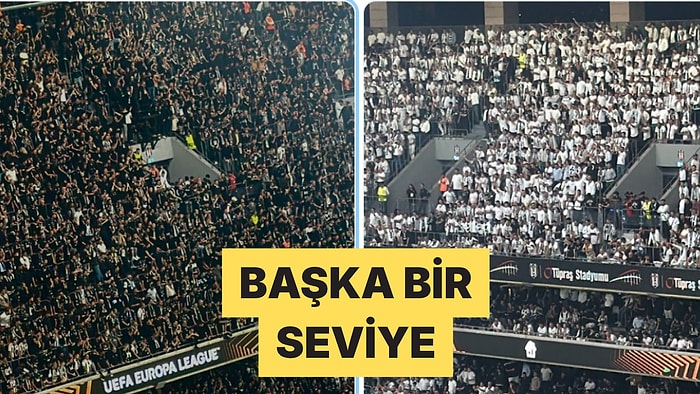 Marsilya Galibiyetinin Mimarlarından Beşiktaş Tribünleri Sosyal Medyanın Gündeminde