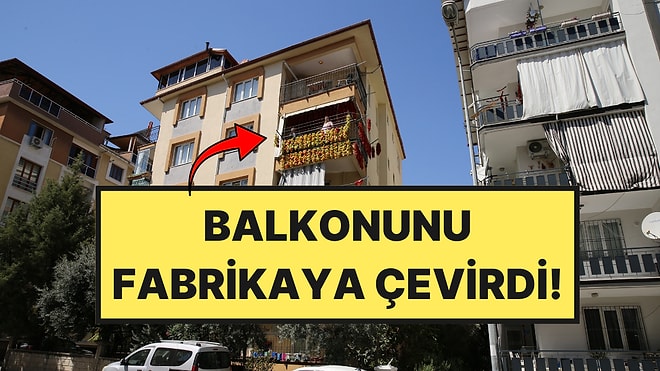 Balkonu Fabrikaya Çevirdi: Yılda 2 Ton Üretip Türkiye’nin Dört Bir Yanına Gönderiyor