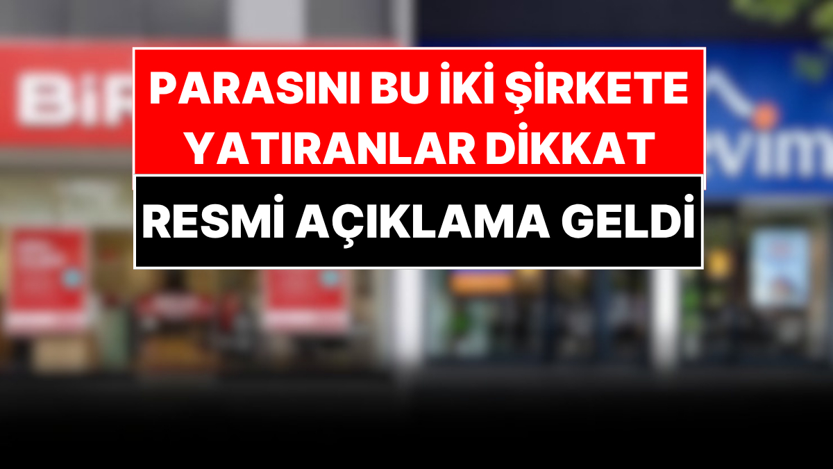 Katılımevim ve Birevim Yatırımcılarına Nefes Aldıran Haber: Yatırılan Paralar