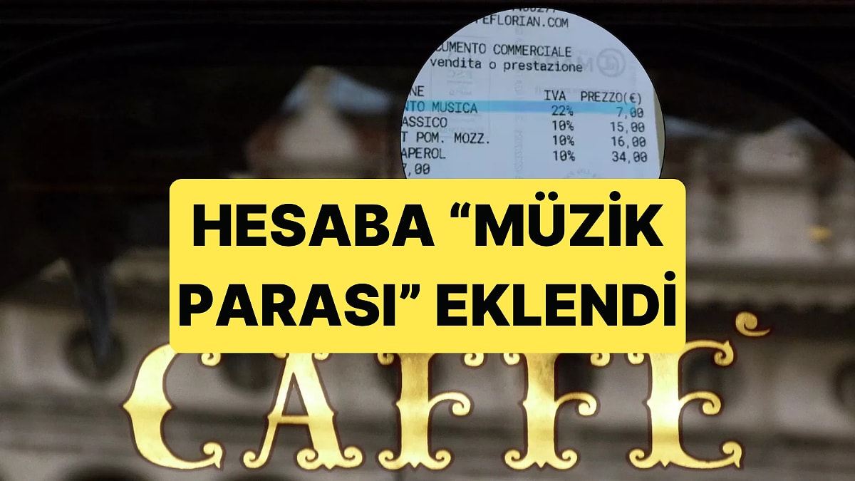 Venedik'te Bir Restoran Hesaba "Ortam Müziği" Ücretini de Ekledi