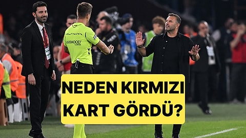 Okan Buruk Gördüğü Kırmızı Kart Sonrasında Hakemle Yaşadığı Diyaloğu Açıkladı