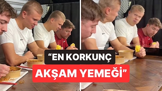 Erling Haaland, MrBeast'in Videosunda Aynadaki Yansımasını Görünce Yerinden Sıçradı