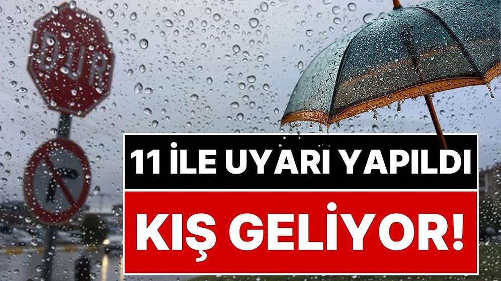 22 Eylül Salı Hava Durumu: Meteorolojiden 11 İl İçin Sarı Kodlu Uyarı Yapıldı, Sıcaklıklar Düşüyor