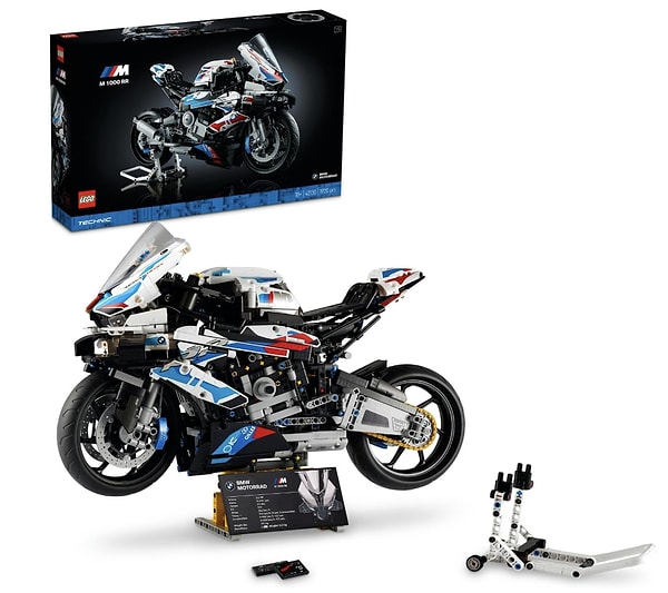 LEGO Technic BMW M 1000 RR modeli %15 indirimle 15.299,00 TL yerine net 12.999,99 TL!