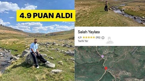 Trabzon'daki Salah Kayasının Bulunduğu Yayla Google Haritalar'da 'Tarihi Yer' Oldu