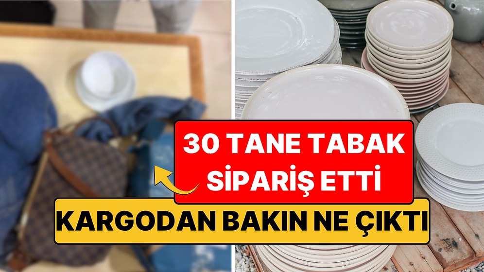 30 Tabak Sipariş Etti, Kargodan Çıkanlara İnanamadı