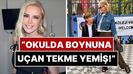 Ünlü Sunucuyu Korkutan Haber: Oğlunun Eğitimi İçin Dubai'yi Tercih Eden Ece Erken Hastaneye Koştu!