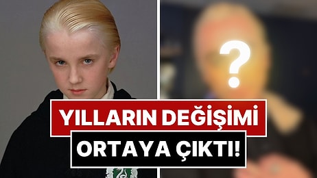 Draco Malfoy'u Canlandıran Tom Felton'ın Son Hali Ortaya Çıktı!