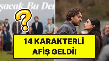 Taşacak Bu Deniz'den Beklenen 2. Sezon Afişi! Adil ve Esme'nin Yanına Yeni İsimler Eklendi
