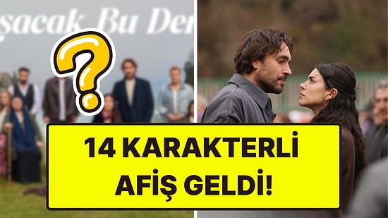 Taşacak Bu Deniz'den Beklenen 2. Sezon Afişi! Adil ve Esme'nin Yanına Yeni İsimler Eklendi
