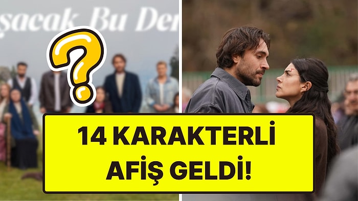 Taşacak Bu Deniz'den Beklenen 2. Sezon Afişi! Adil ve Esme'nin Yanına Yeni İsimler Eklendi