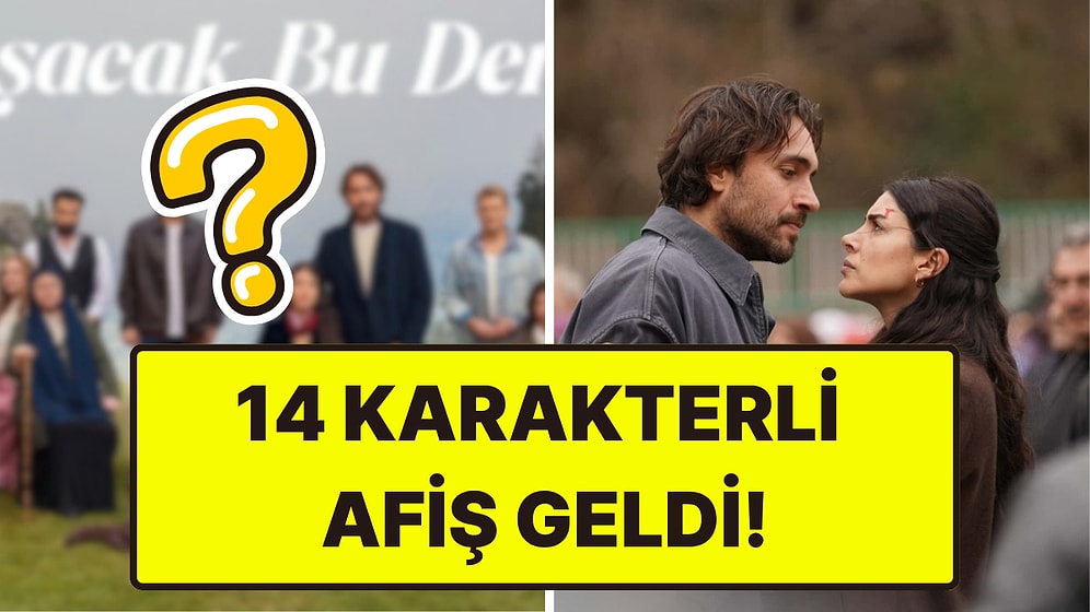 Taşacak Bu Deniz'den Beklenen 2. Sezon Afişi! Adil ve Esme'nin Yanına Yeni İsimler Eklendi
