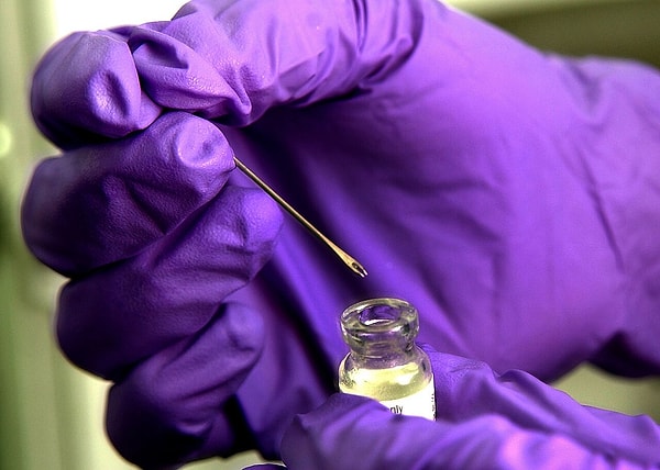 Another possible source of the similar marks on the arms of older people could be the smallpox vaccine.