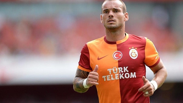 6. Wesley Sneijder, 2010'da Inter'le üçleme yaşadı.