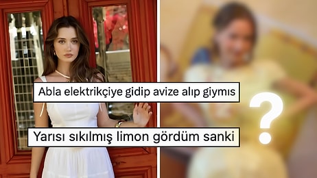 İlsu Demirci'nin Sarı Elbisesi Sosyal Medyanın Diline Düştü: Benzetmeler Havada Uçuştu!
