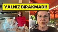 Sihirli Annem'in Betüş'ü İnci Türkay, Kanser Tedavisi Gören "Perihan" Gül Onat'ı Hastanede Ziyaret Etti