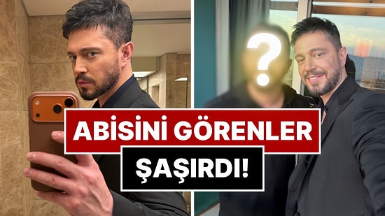 İki Kardeşi Yan Yana Görenler Şaşırdı: Murat Boz'un Gözlerden Uzak Olan Abisi Ali Boz Ortaya Çıktı!