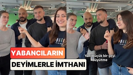 Yabancıların Deyimlerle İmtihanı: İrlanda'nın Diyetisyeni Bu Sefer de Arkadaşlarına Türkçe Deyimleri Sordu