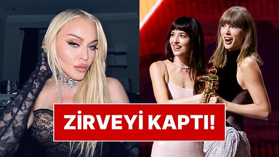 MTV Video Müzik Ödülleri'nde 23 Kategoride Kazananlar Belli Oldu: Madonna ve Taylor Swift Damga Vurdu!