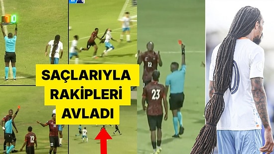 Ayağına Uzanan Saçları İki Kırmızı Kart Getirdi: İki Rakibi de Oyundan Atıldı