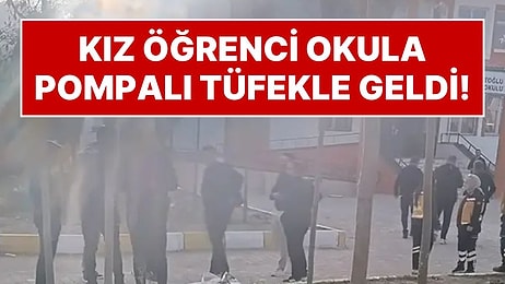 Van'da 7. Sınıftaki Kız Öğrenci Okula Pompalı Tüfekle Geldi: Silahı Öğretmen ve Veliler Aldı