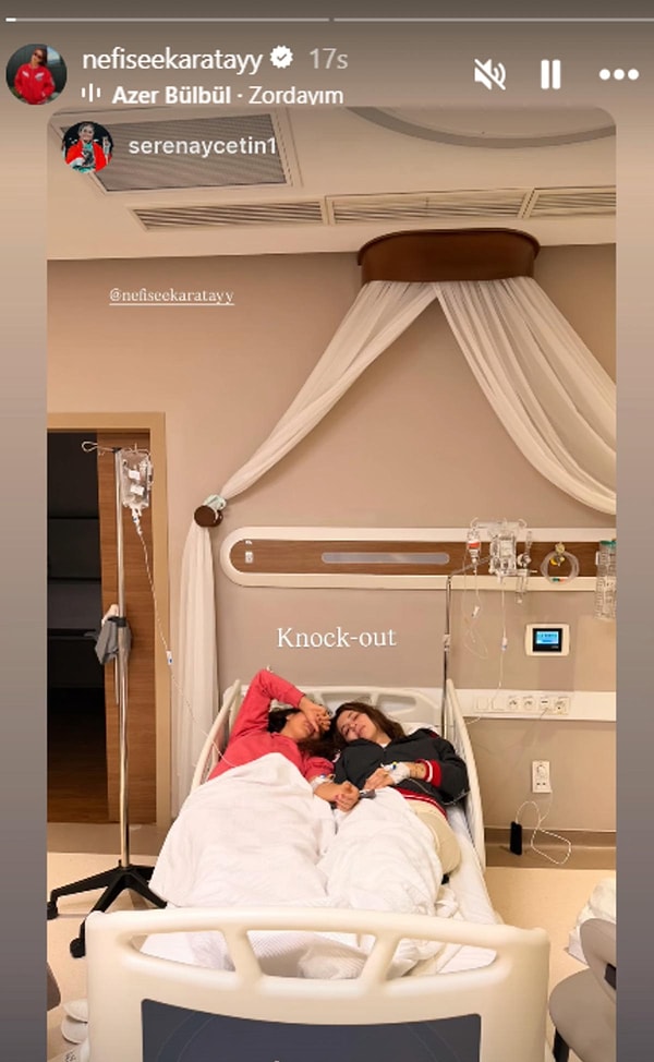Nefise Karatay, ağır bir enfeksiyon ya da zehirlenme şüphesiyle günlerce yemeden içmeden kaldığını açıkladı.
