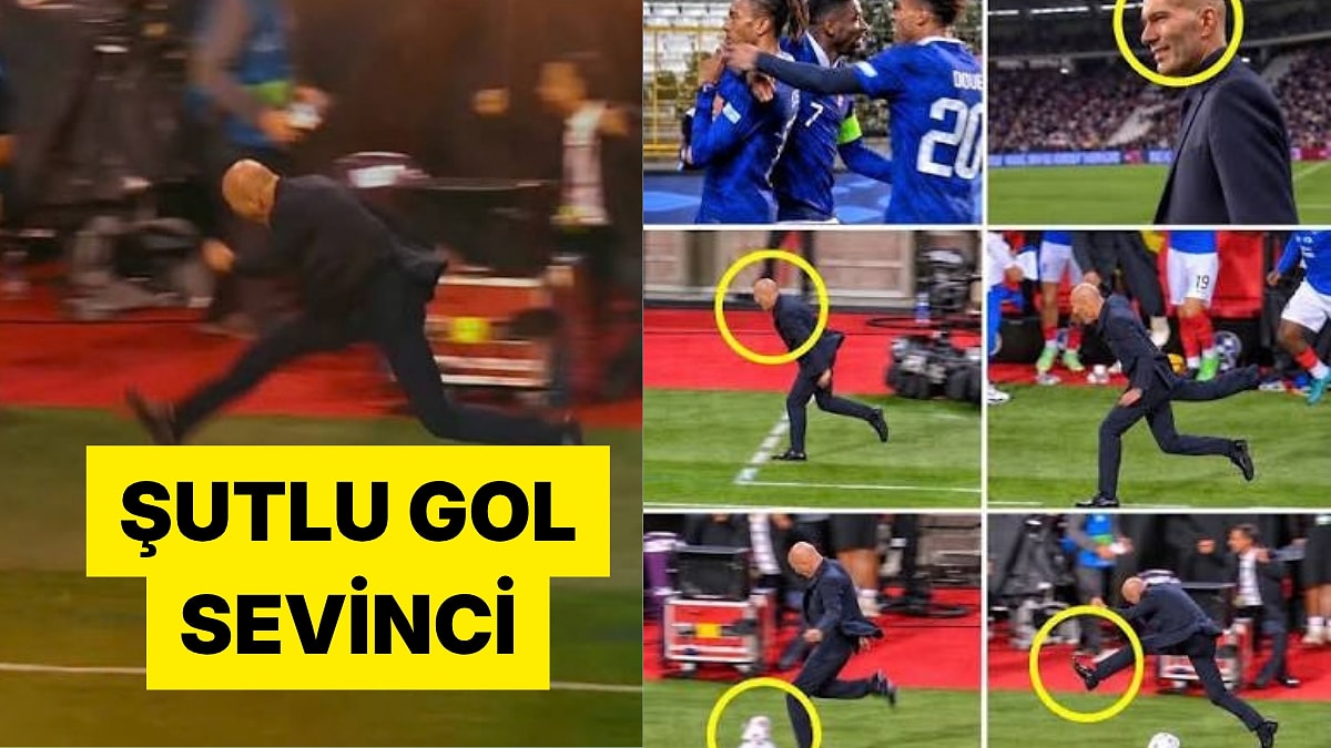 Zidane'ın Olise'nin Golüne Verdiği Tepki Dünyada Viral Oldu