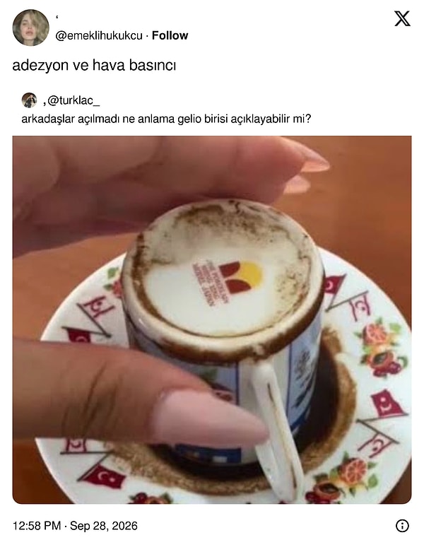 Açılmayan fincana bilimsel bir yorum geldi