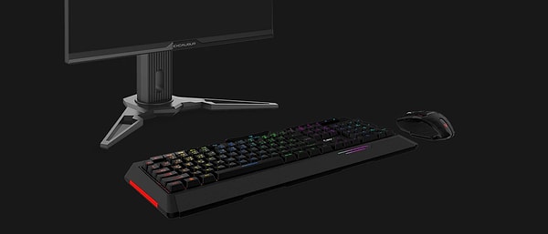 Tak, çalıştır, oyna: Casper Excalibur RGB setinin kurulumu pratik, multimedya tuşları da işini kolaylaştırıyor